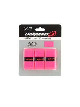 Overgrip Bullpadel Comfort/Absorvent Unisex Padel Rosa