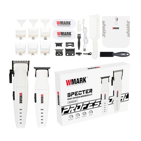 Kit Cortadora de Pelo + Trimmer Profesional + Acceso. Wmark