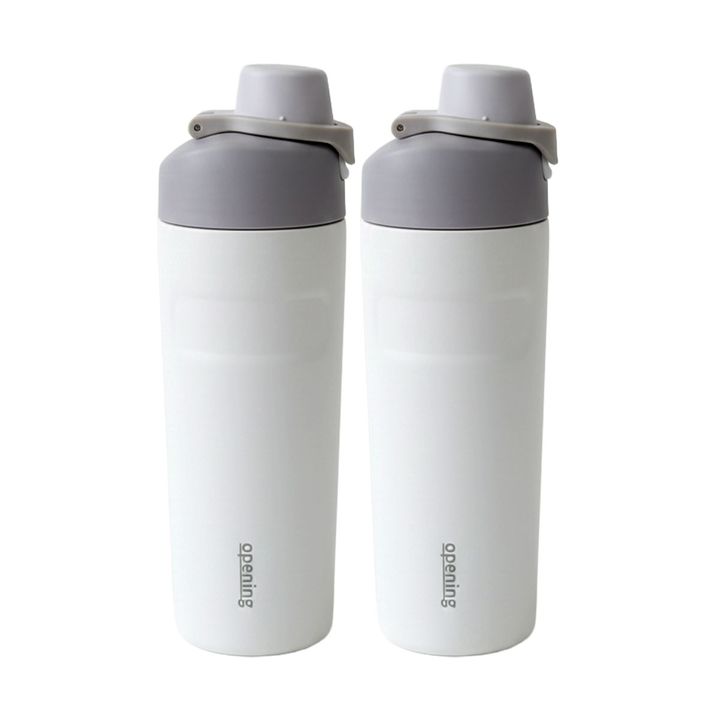 2 Botellas Deportivas De Acero Con Manija 620ml Opening - Vista 3