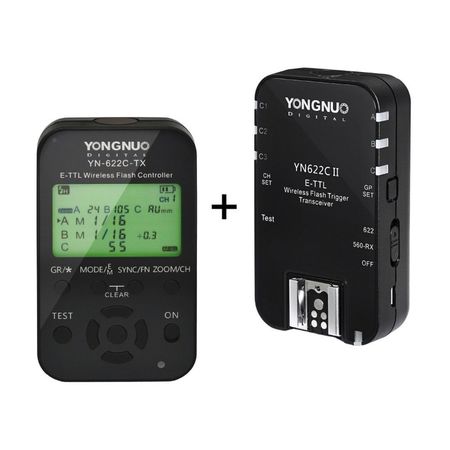 Kit Disparador Flash Yongnuo YN622N II TTL HSS para Nikon