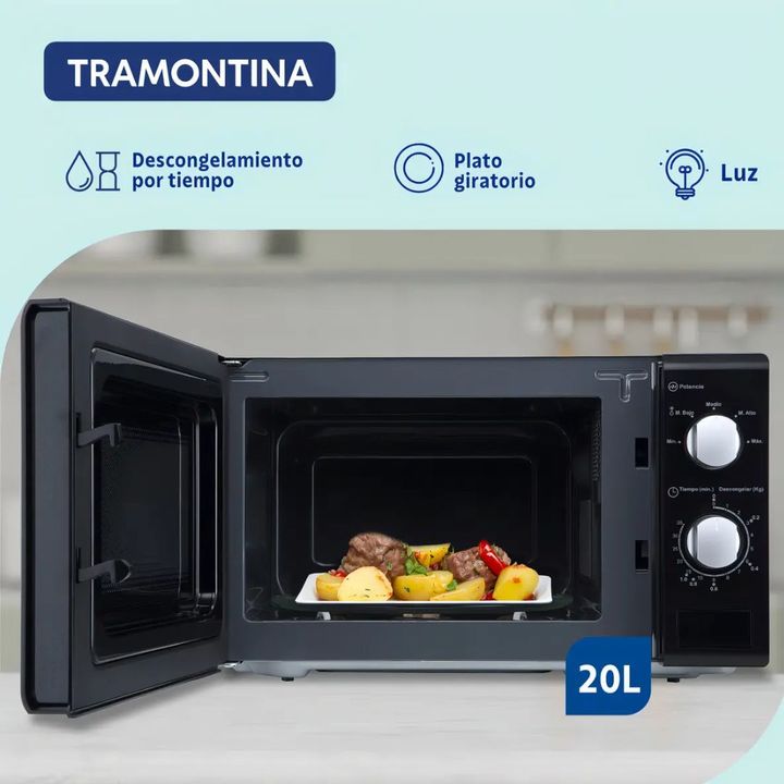 Microondas Glass Cook 20l Tramontina - Vista 3