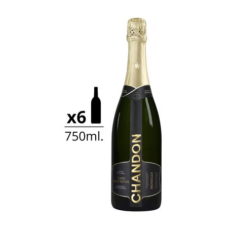 Espumante Chandon Brut Nature Caja x 6
