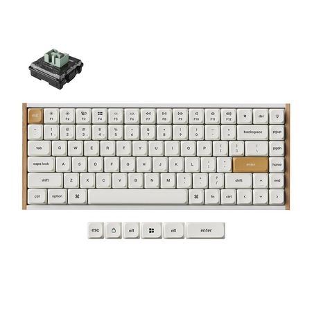 Teclado Magnético Keychron K3 HE 75% Blanco