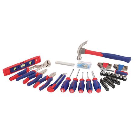 Set de Herramientas 162 pzs p/ hogar - caja pl?stica WORKPRO