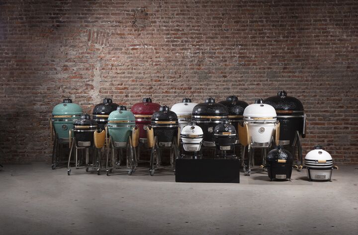 Kamado Argentino Asador Porteño 18" Negro - Vista 4