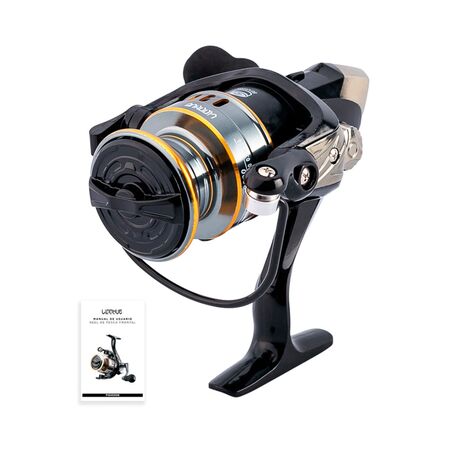 Reel de Pesca Frontal Linnhue Rio Laguna Pesca Variada apto Multifilamento