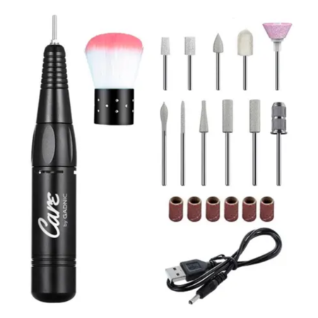 Torno Para Uñas Gadnic T105 20.000 RPM USB Portatil