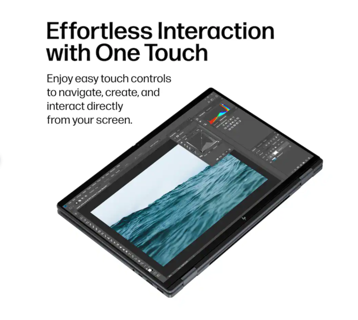 HP - OMNIBOOK X FLIP 2-IN-1 - INTEL CORE ULTRA 7 SERIE 355 - 16GB - 1TB SSD - 16" 2K OLED TOUCH (2026) - Vista 3