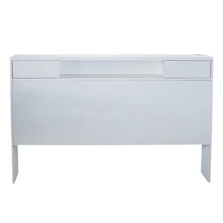 Respaldo Con Gavetas 1.50 Mts Platinum Blanco