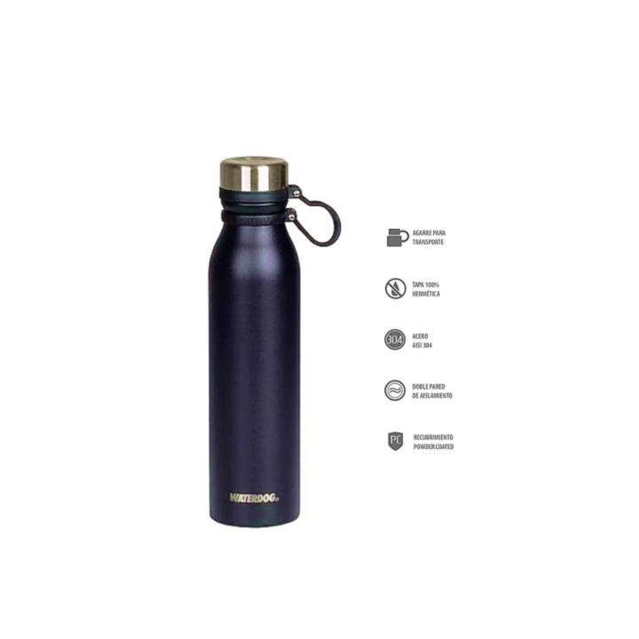 BOTELLA WATERDOG 750CC (C:ÍNDIGO BUHO750IN) - Vista 3