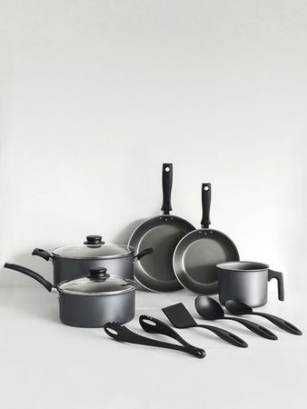 Bateria De Cocina Tramontina Turim 11 Piezas Starflon Max