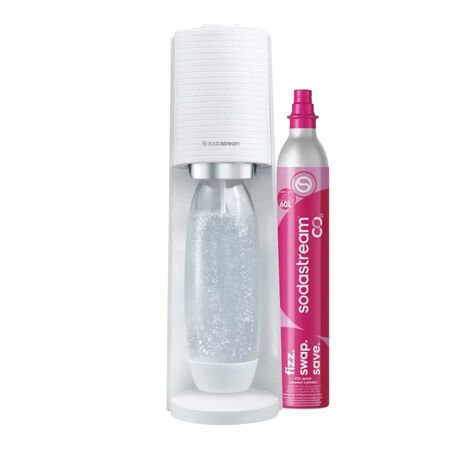 MAQUINA PARA HACER SODA TERRA WHITE SODASTREAM BLANCO