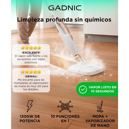 Limpiadora a Vapor Gadnic Desinfectante 