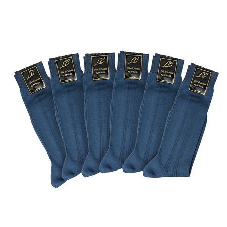 PACK X6 MEDIAS ITALIANAS AZUL III