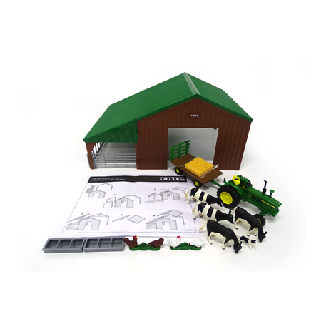 PACK 20 PIEZAS JOHN DEERE TOY 20 PIECE VALUE SET