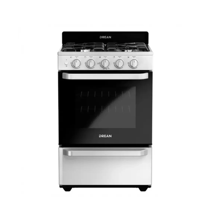 Cocina Drean Multigas 56 Cm Blanca 4 Hornallas Cd5603ab0