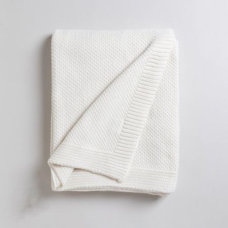 MANTA GARTER STITCH140X178 CM
