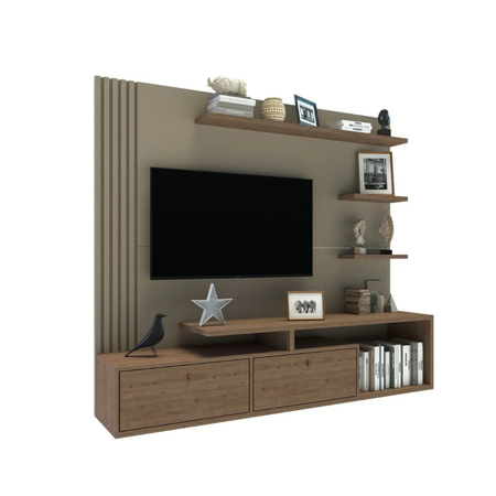 Panel Delos Rod 2 Puertas Basculantes TV 50 DR003RDGA