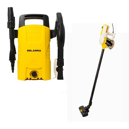 Aspiradora De Mano Vertical 2en 1 600w Hidrolavadora 110 Bar