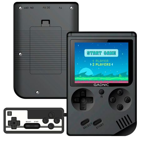 Consola de Juegos Gadnic GM1 Retro 8 Bit 500 Juegos + Remoto