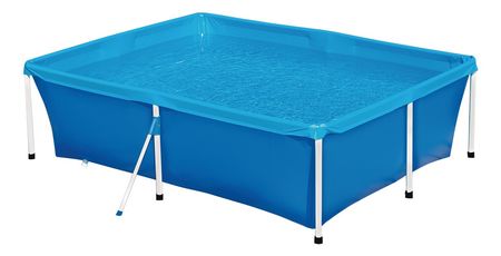 Pileta Estructural de Lona Rectangular 2000 Litros Mor 1004