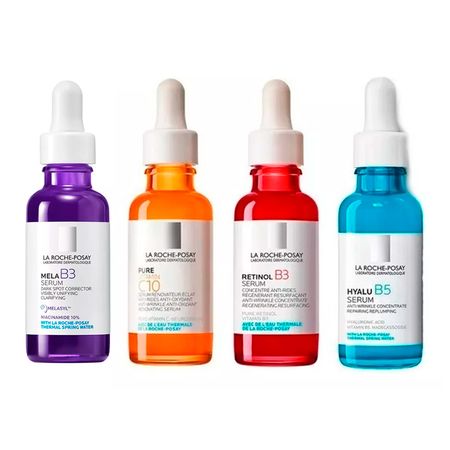 Set La Roche Posay Mela B3 Hyalu B5 Retinol B3 Vitamin C10