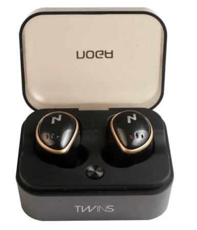 Auricular Bluetooth Twins Negros Noga NG-BTWINS4