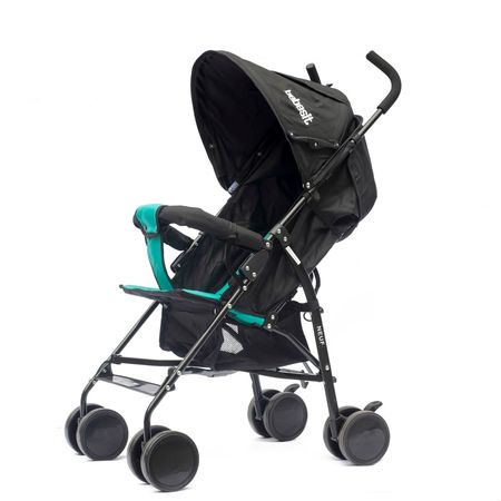 COCHE PARAGUITAS NEUF NEGRO/VERDE BEBESIT 1058-A