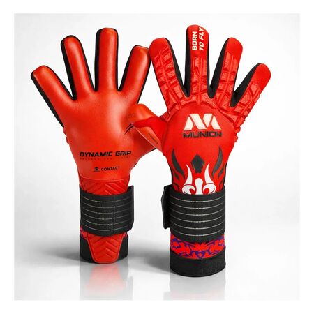Guantes Munich Hydrox Latex Aleman Contact Profesional Rojo 10