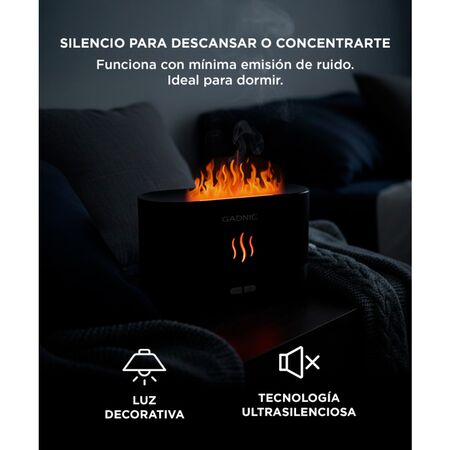 Difusor Humidificador Gadnic DH200 De Llama