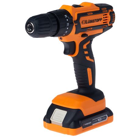 TALADRO A BATERÍA CON PERCUTOR-LUSQTOFF 18V 10MM (ATL18-8B)