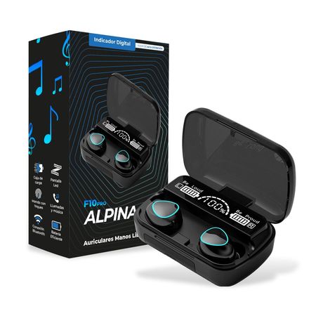 Auriculares Inalámbricos Bluetooth ALPINA F10 Pro