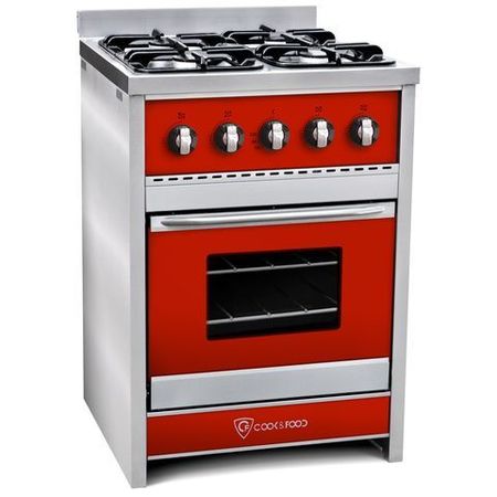 Cocina TST Chiara Roja 60cm