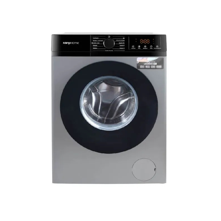 Lavarropas Kanji 8Kg 1200RPM Inverter Carga Frontal KJH-WMCFSL8S Gris - Vista 1