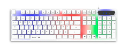 Teclado Gamer Doom Iluminado Gk202-W Panter