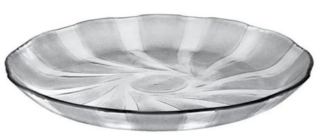 6 Platos playos vidrio Vint