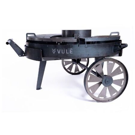 Fogonero Vule Orión Con Carro Brasero Plancha Y Parrilla