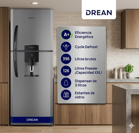 HELADERA DREAN CICLICA HDR400F41E 396L