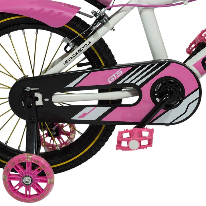 Bicicleta GTS R16 Mountain Bike Rosa con Blanco - Vista 12