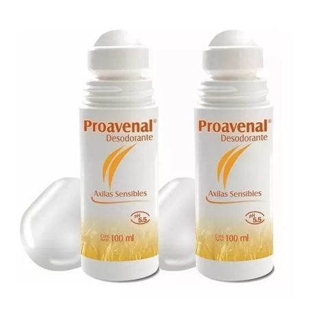 Desodorante Proavenal Roll On Axilas Sensibles X2 Unidades