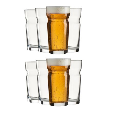 Set X 8 Vasos Cerveceros Chop Copa Vidrio Pasabahce Blonde Ale