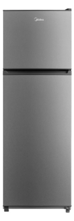 Heladera Midea Silver Top Mount 295 L Mdrt414fge50a Color Gris