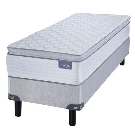 COLCHON SOMMIER INDUCOL DATA PT RESORTES 90X190