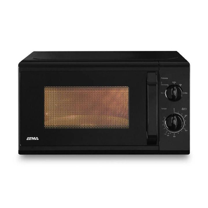 MICROONDAS ROTATIVO ATMA MATRB20UBN 20 LTS 700 WTS NEGRO - Vista 1