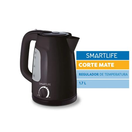 Pava Eléctrica Smartlife Negra Sl-ek1714b