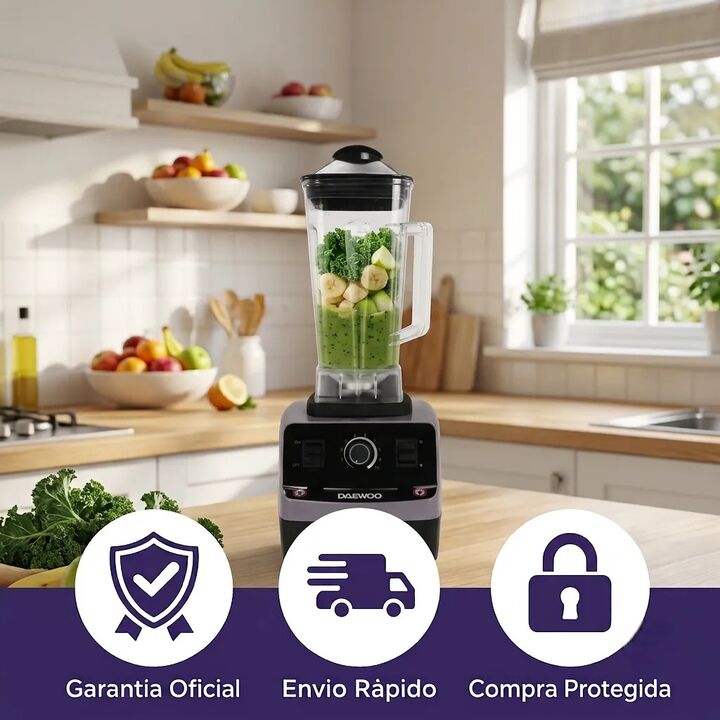 Licuadora Profesional Daewoo Dibl-210e 2 Litros 1600w - Vista 10