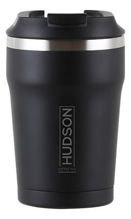 Vaso Isotérmico Para Café De 350ml Color Negro Hudson Negro Vaso De Café