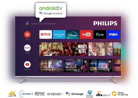Smart Tv Led Philips 75P 4K Ultra Hd