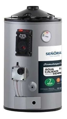 Termotanque Dual Señorial 30 Litros a Gas o Eléctrico