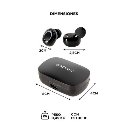 Auricular In Ear Gadnic AQUA S11 TWS Bluetooth